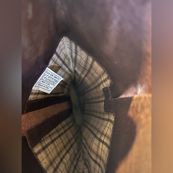 UGG Women's Size 10 Darcie Brown Leather Tall Knee High Riding Boots - Picture 6 of 7